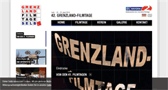 Desktop Screenshot of grenzlandfilmtage-selb.de