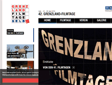 Tablet Screenshot of grenzlandfilmtage-selb.de